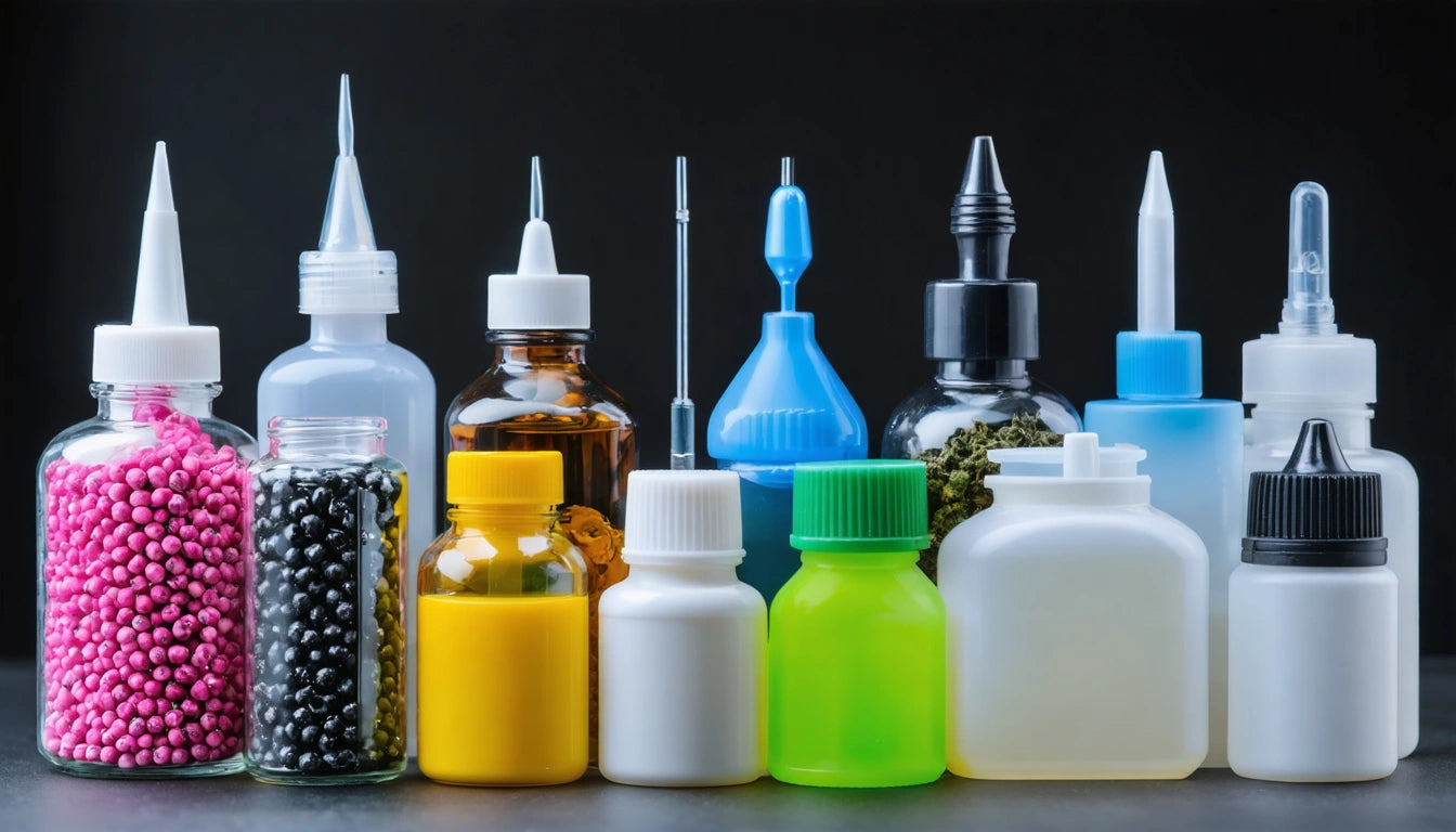 Best Materials for Concentrate Containers: Glass, Silicone, Plastic