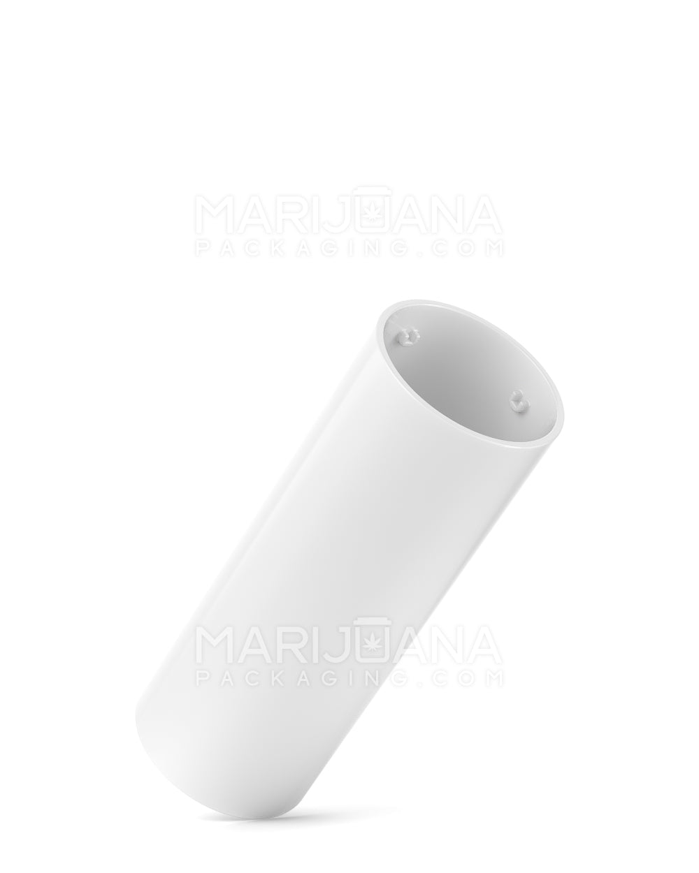 POLLEN GEAR | KAPSŪLA Child Resistant Push Down & Turn Universal Plastic Caps for Vape Tube | 84mm - White - 1450 Count