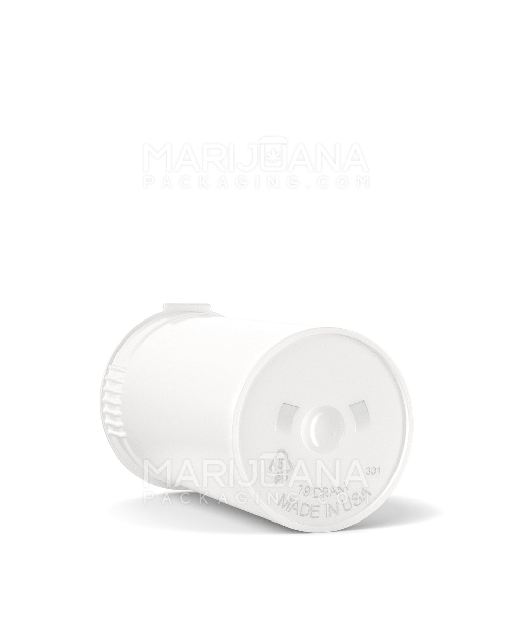 POLLEN GEAR | Child Resistant KSC Opaque White Pop Top Bottles | 19dr - 3.5g - 416 Count - 4