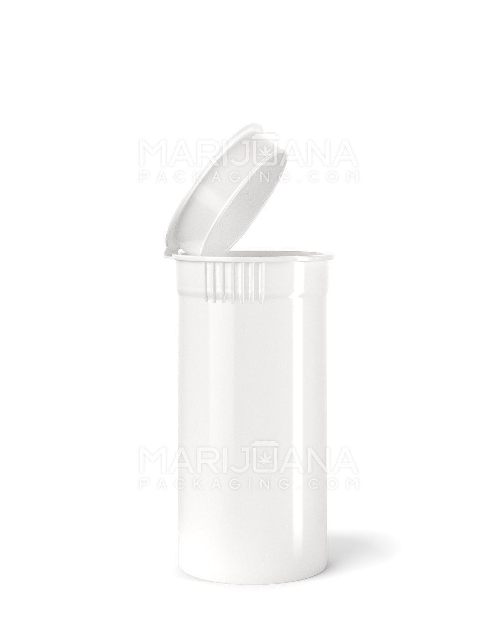 POLLEN GEAR Child Resistant KSC Opaque White Pop Top Bottles | 13dr - 2g | Sample