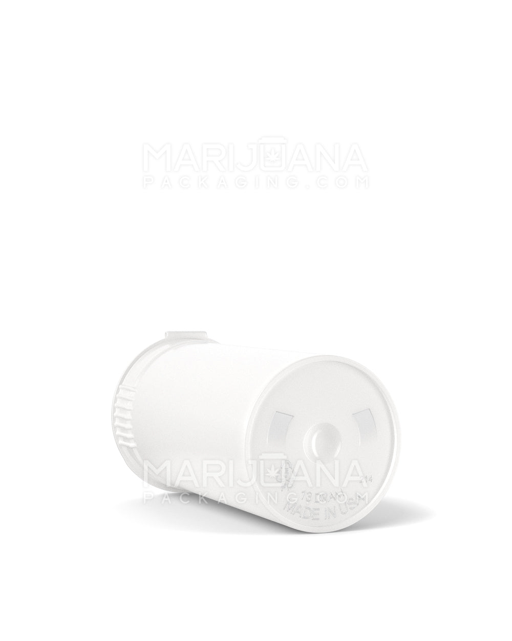 POLLEN GEAR | Child Resistant KSC Opaque White Pop Top Bottles | 13dr - 2g - 592 Count - 4