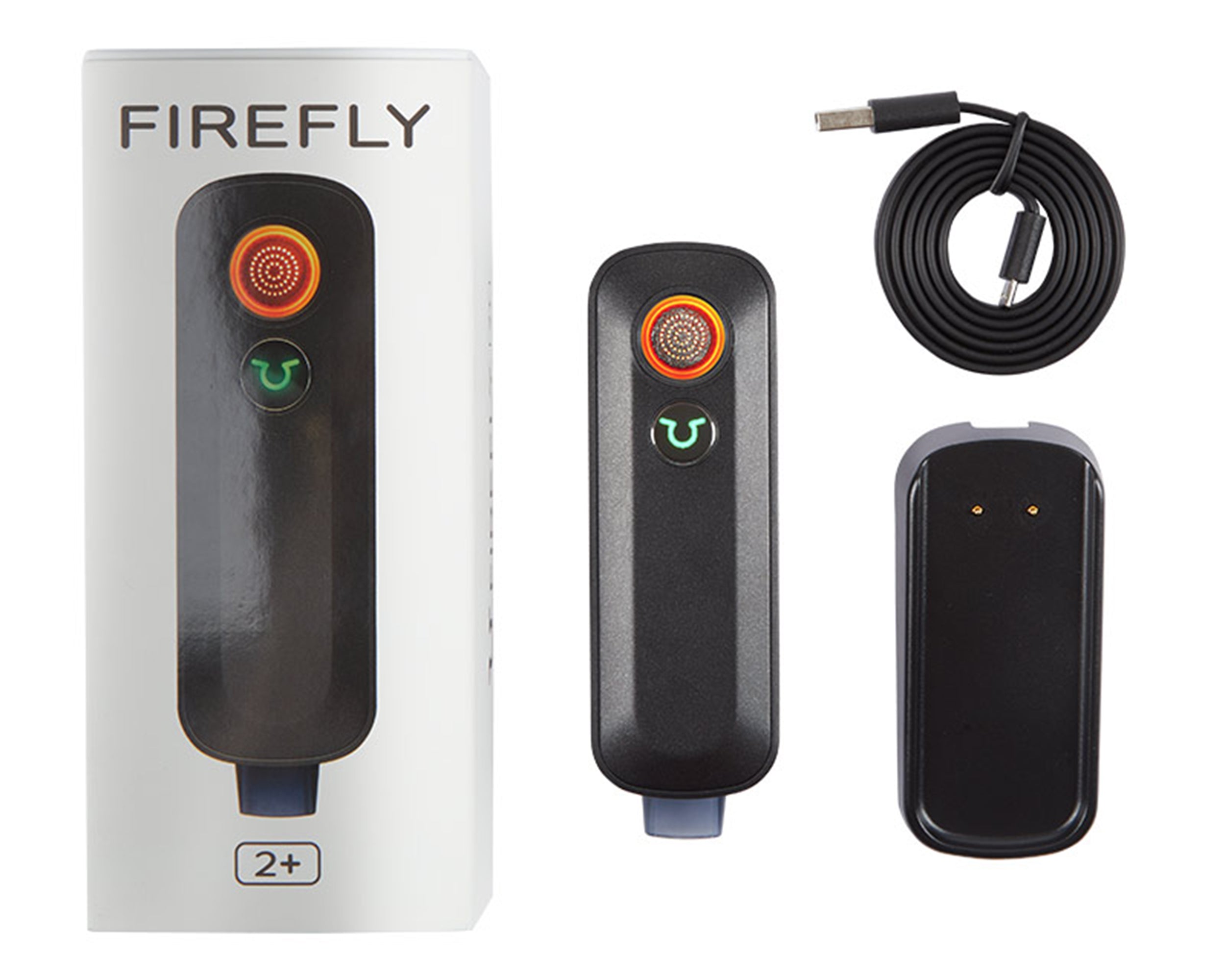 Firefly | Firefly 2+ Portable Vaporizer | 5in - 770 mAh - Black - 2