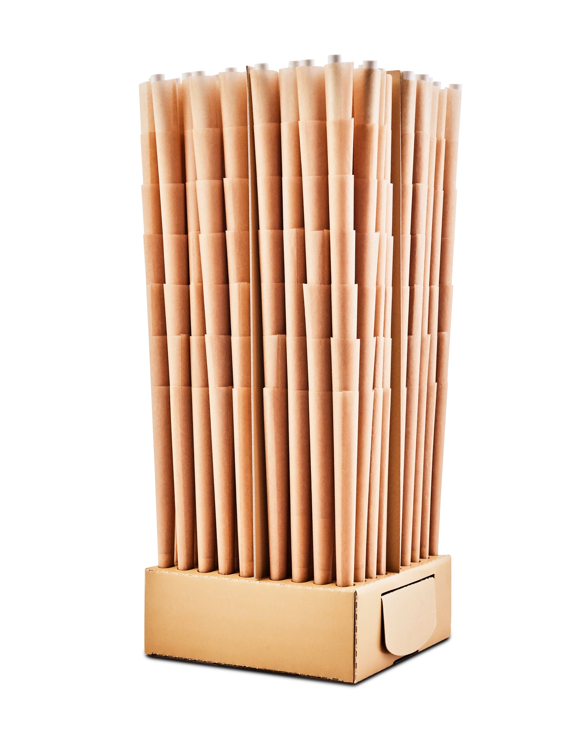 JIWA | Party Size Pre-Rolled Cones | 140mm - Dutch Brown Paper - 1134 Count