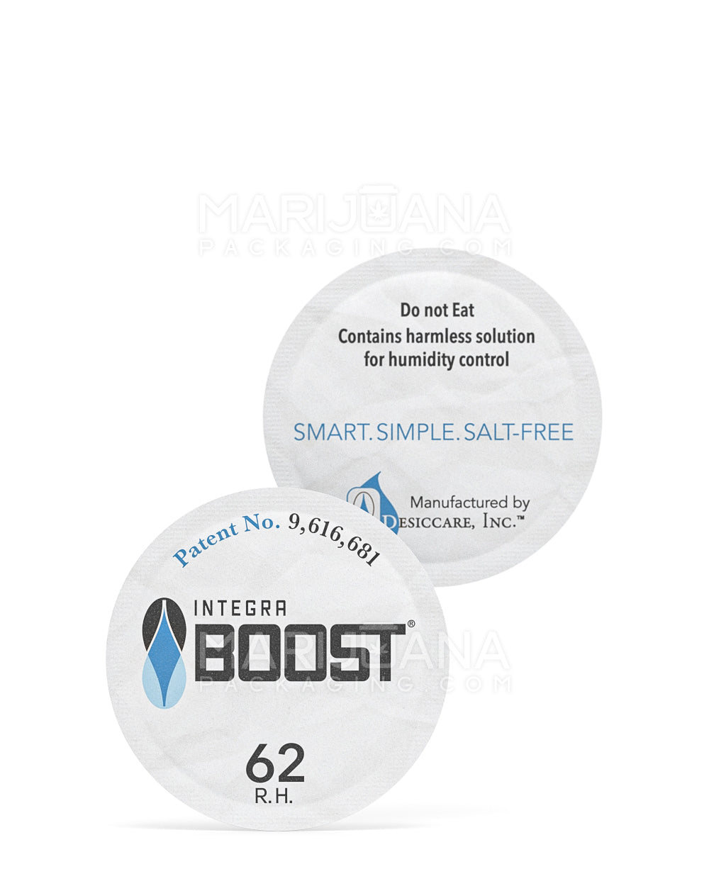 INTEGRA | Boost Humidity Packs | 38mm - 62% - 100 Count