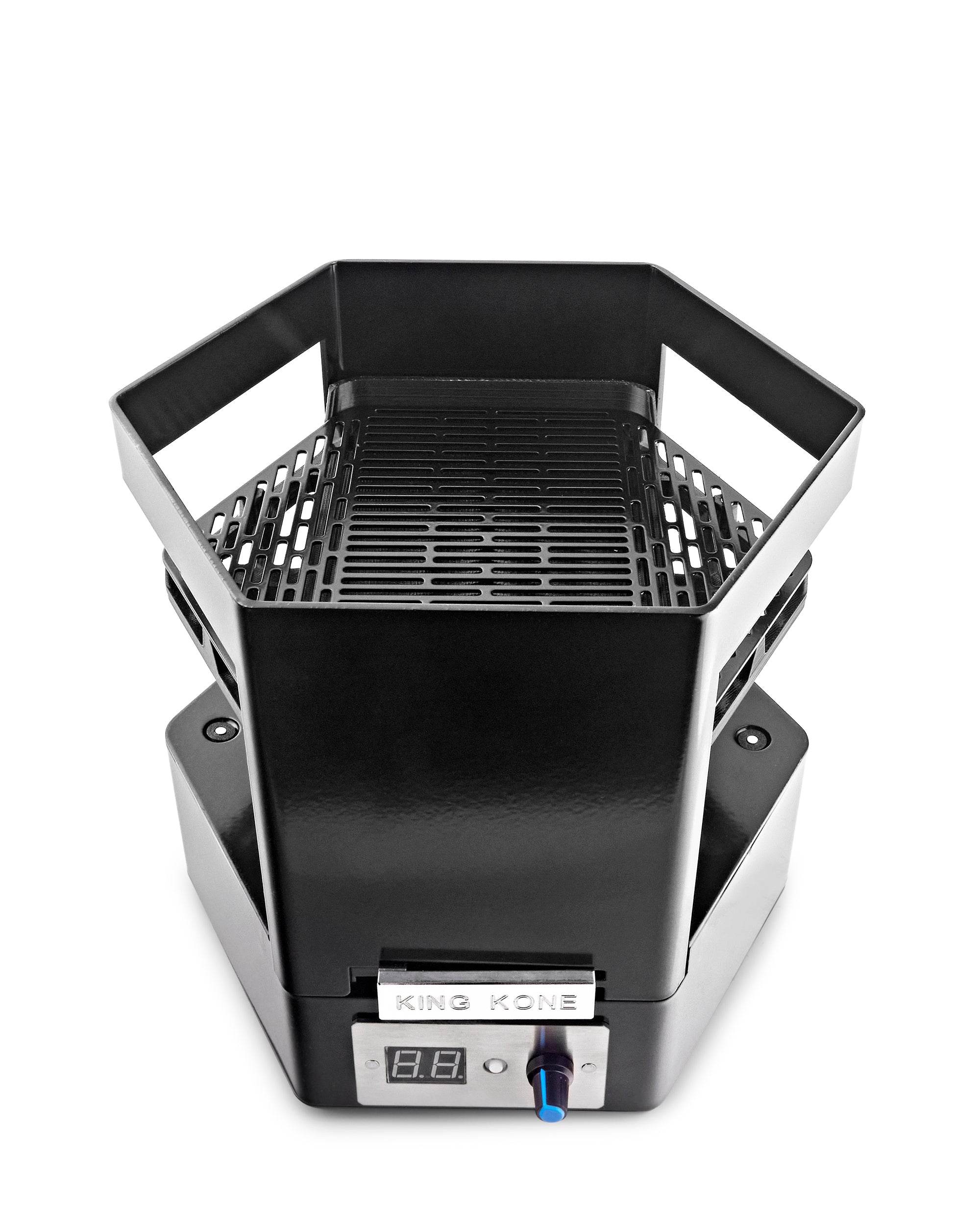 KING KONE | Black Steel Vibration Pre-Rolled Cone Filling Machine V2 for 84/98/109mm | Fill 169 Cones in 3 Minutes