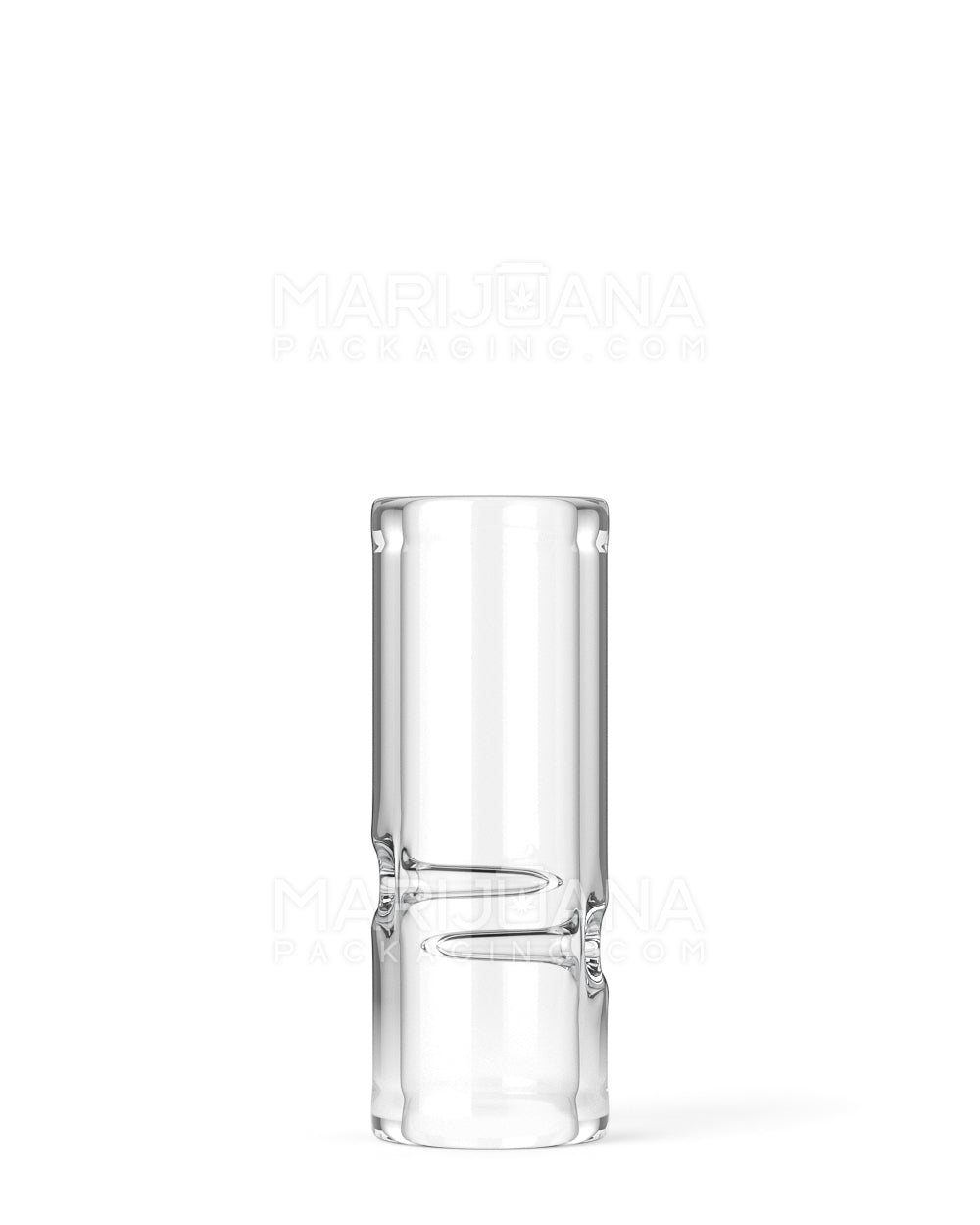 Glass Filter Tips Notched | 12mm - Clear | Sample