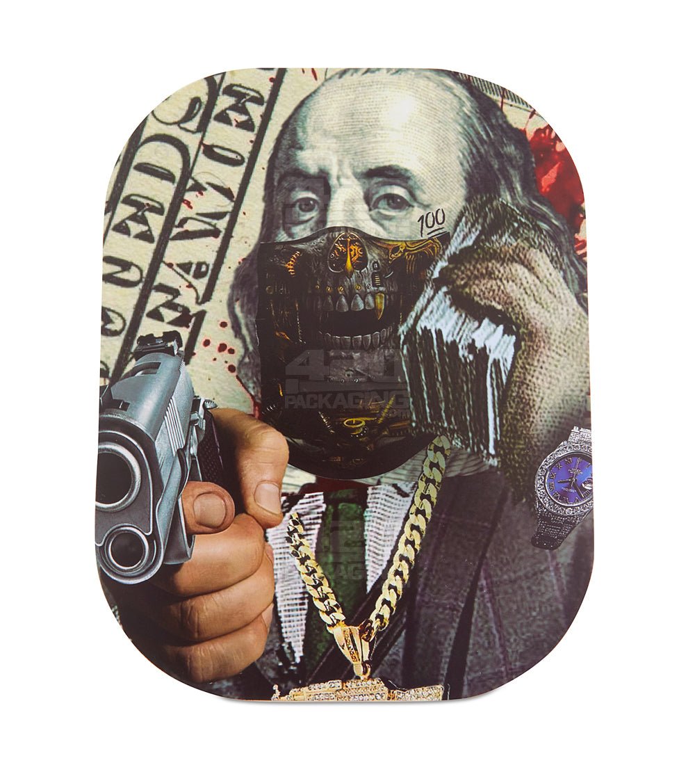 Pistol Mini Rolling Tray w/ Magnetic Cover - 2