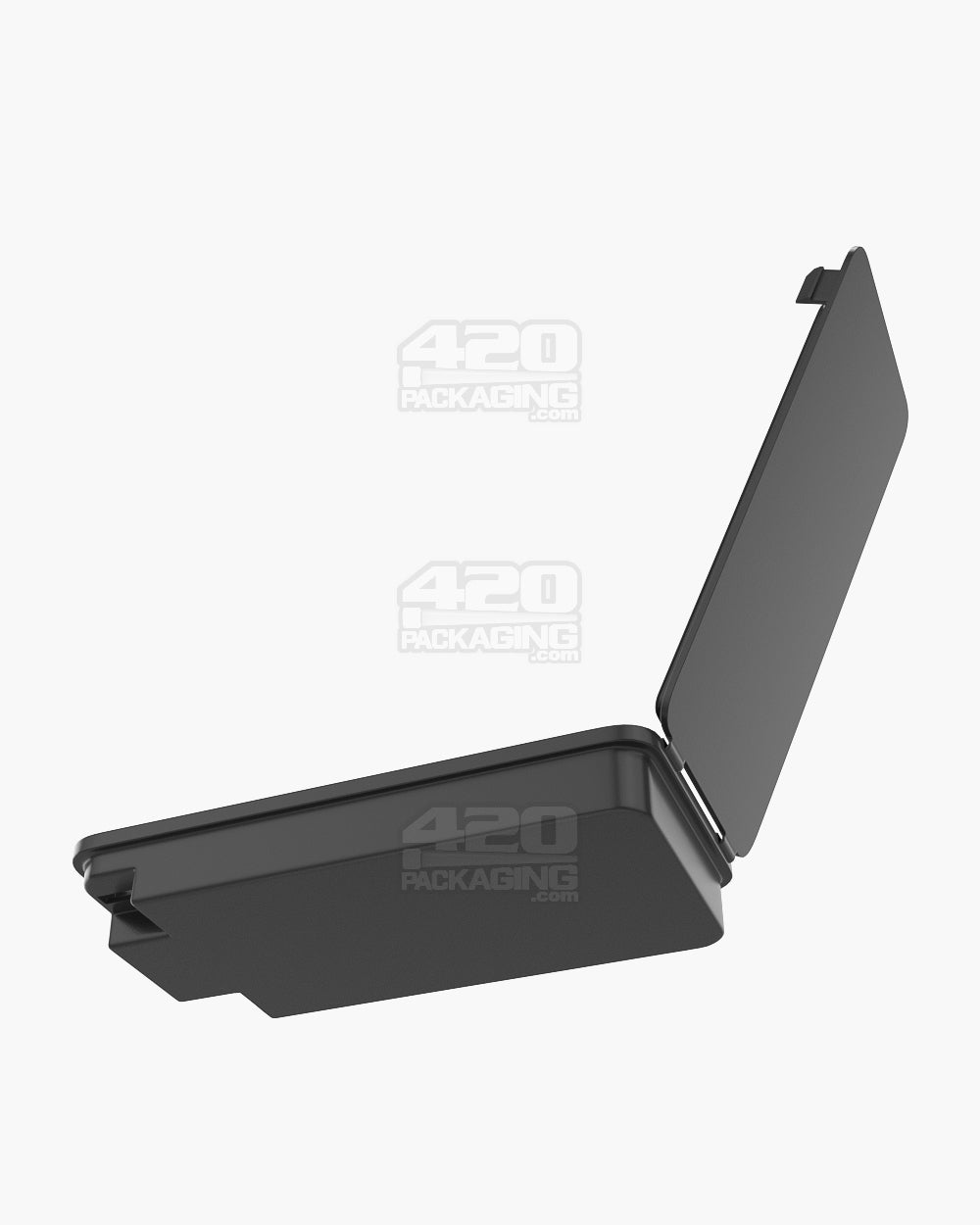 POLLEN GEAR | Child Resistant SnapTech Pre-Roll Case | Large - Black Plastic - 240 Count