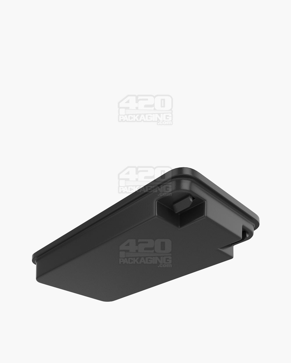 POLLEN GEAR | Child Resistant SnapTech Pre-Roll Case | Large - Black Plastic - 240 Count