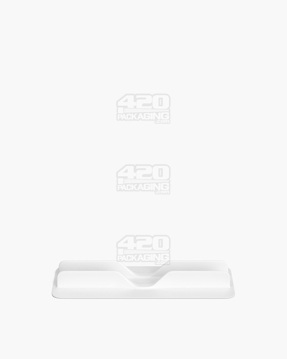 25mm Pollen Gear SnapTech Small White Plastic Insert Tray Foam 2500/Box - 2