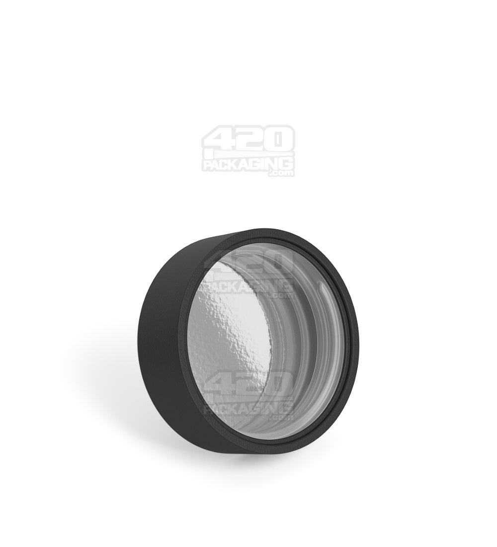 GROW PACK SUPPLY | Child Resistant Black Glass GPS Easy-Grip Concentrate Containers and Matte Black Cap | 28mm - 9mL - 320 Count