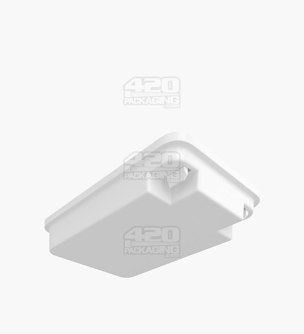 POLLEN GEAR | Child Resistant SnapTech Pre-Roll Case | Medium - White Plastic - 280 Count