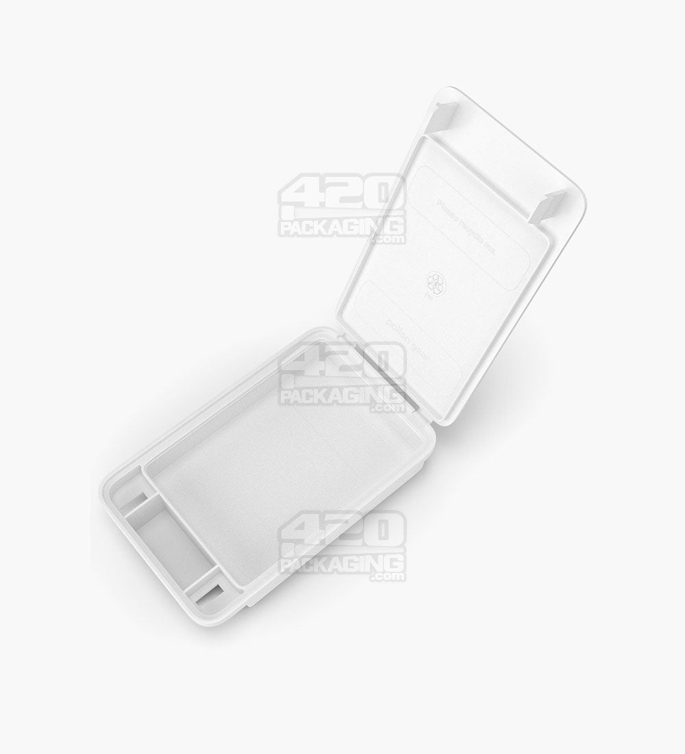 POLLEN GEAR | Child Resistant SnapTech Pre-Roll Case | Medium - White Plastic - 280 Count