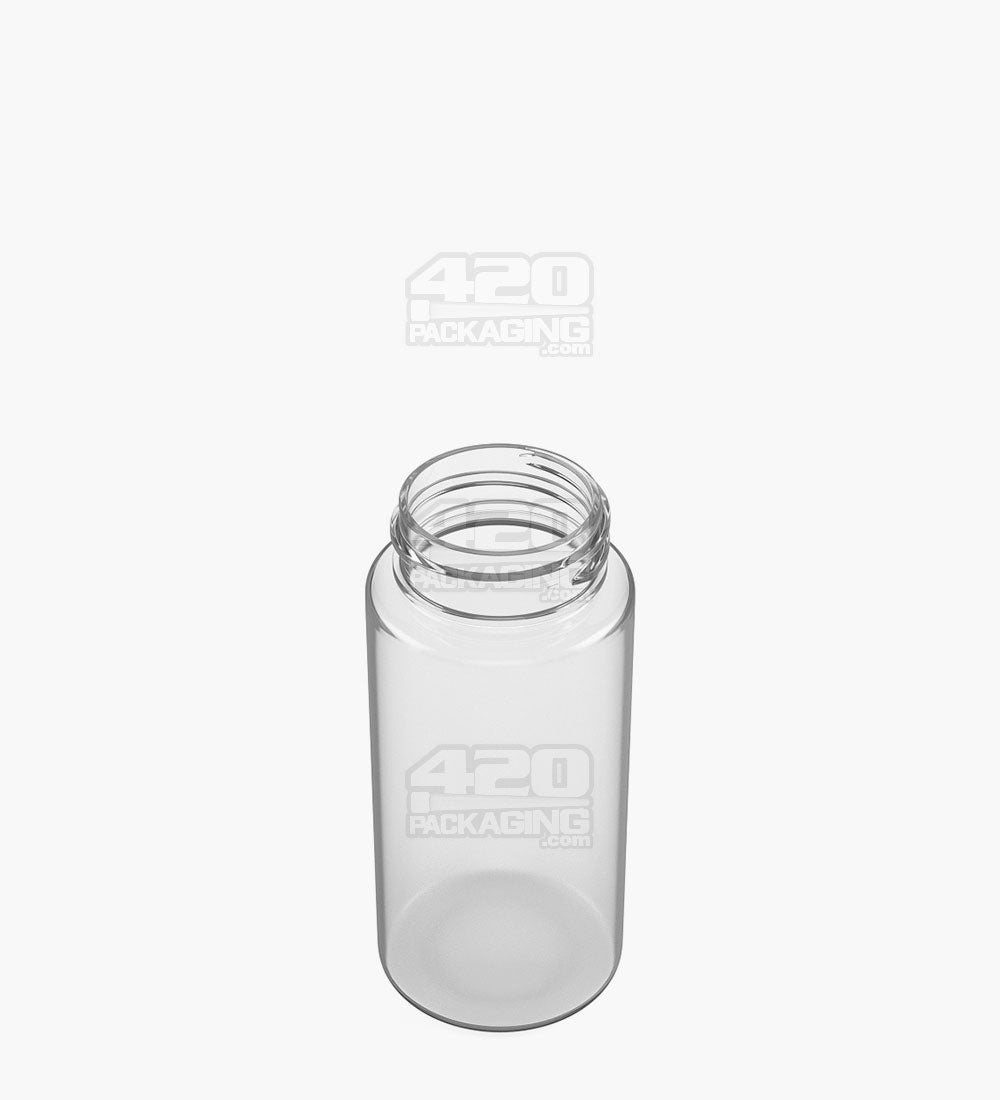 Wide Mouth Straight Sided Clear Plastic Jars for Pre-Rolls | 28mm - 2oz - 250 Count