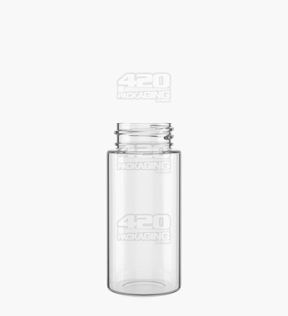 Wide Mouth Straight Sided Clear Plastic Jars for Pre-Rolls | 28mm - 2oz - 250 Count