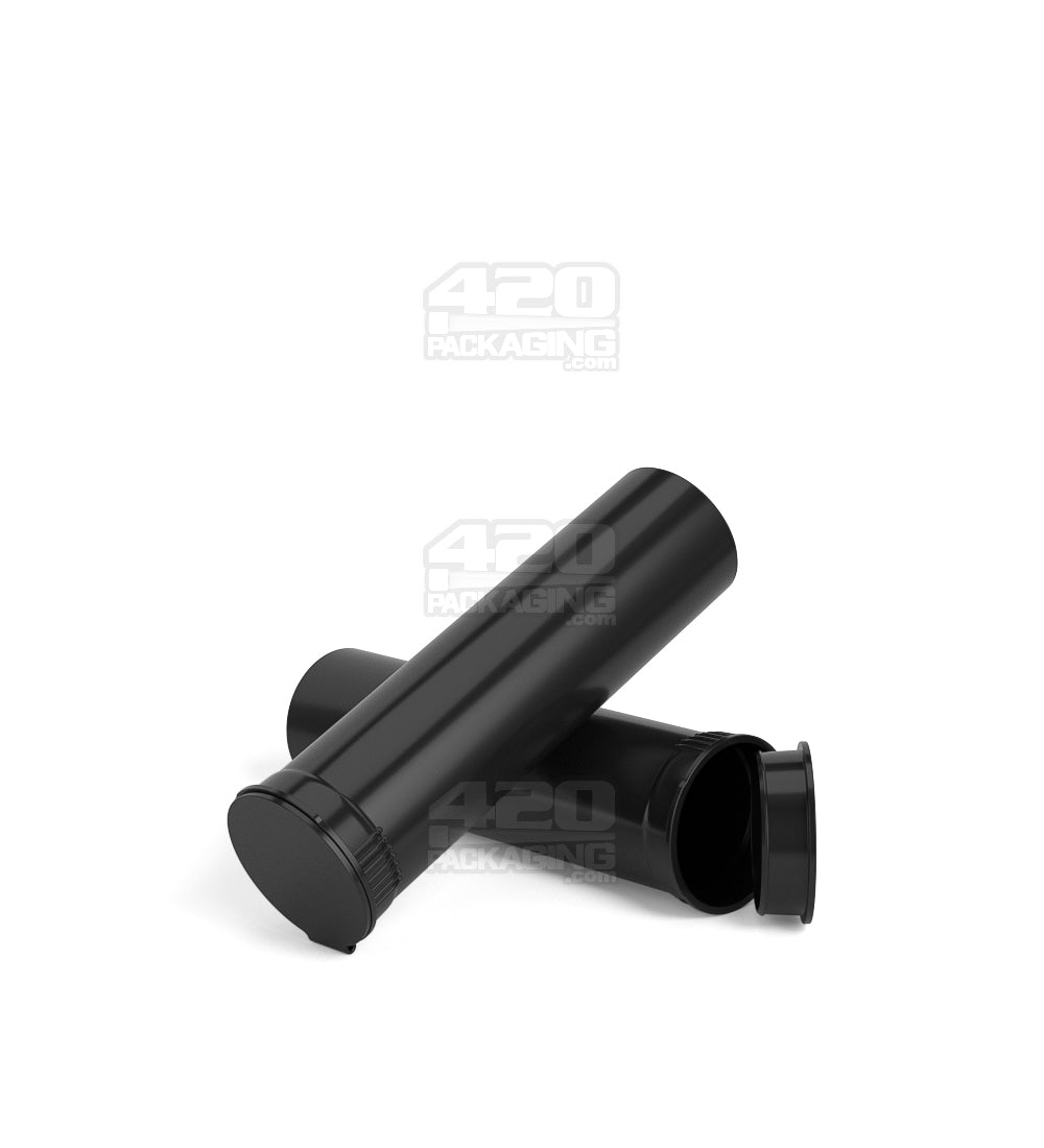 Child Resistant | Pop Top Opaque Plastic Pre-Roll TriTubes | 88mm - Black - 900 Count