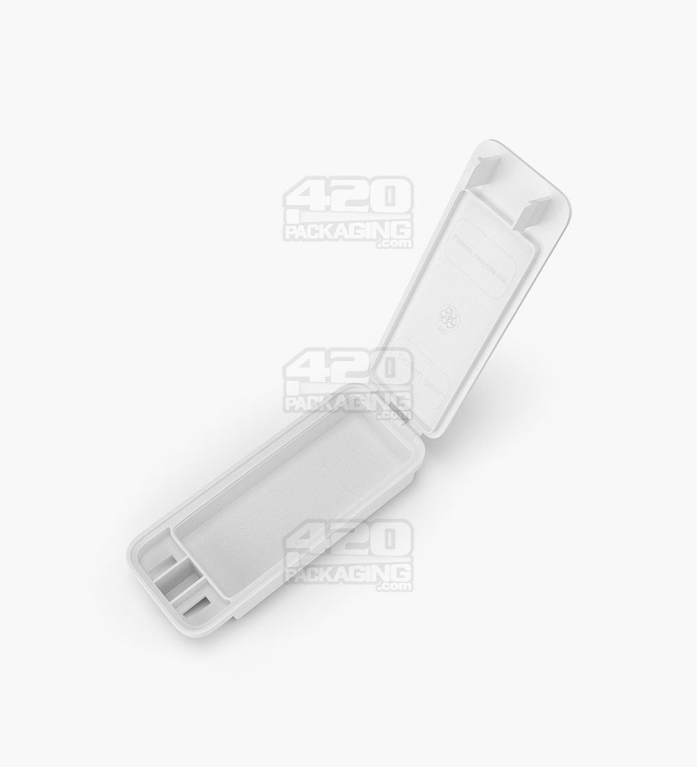 POLLEN GEAR | Child Resistant SnapTech Pre-Roll Case | Small - White Plastic - 450 Count