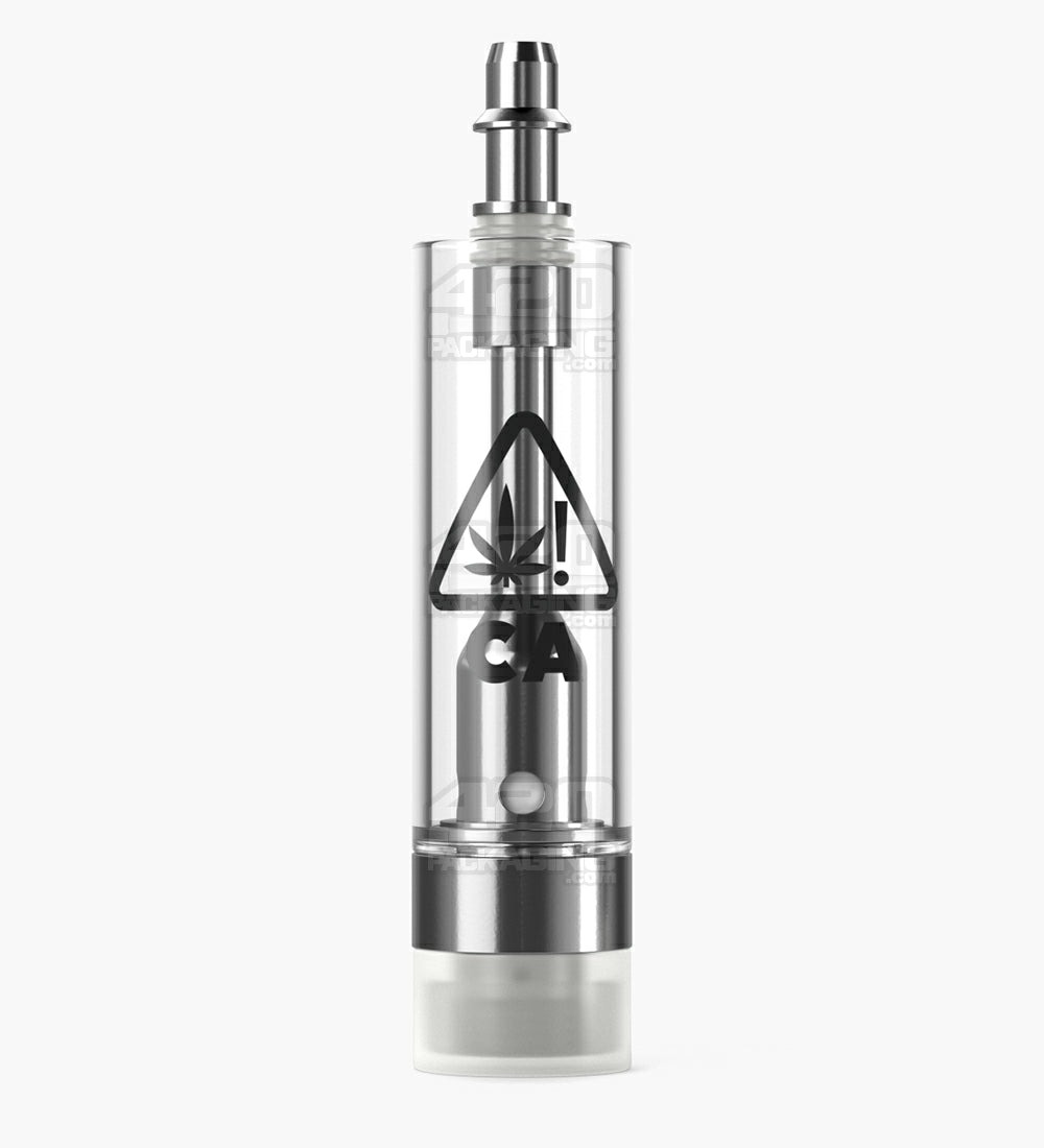 RAE California Symbol Ceramic Core Glass Vape Cartridge 1mL w/ Hand Press Connection & 2mm Aperture 400/Box - 6