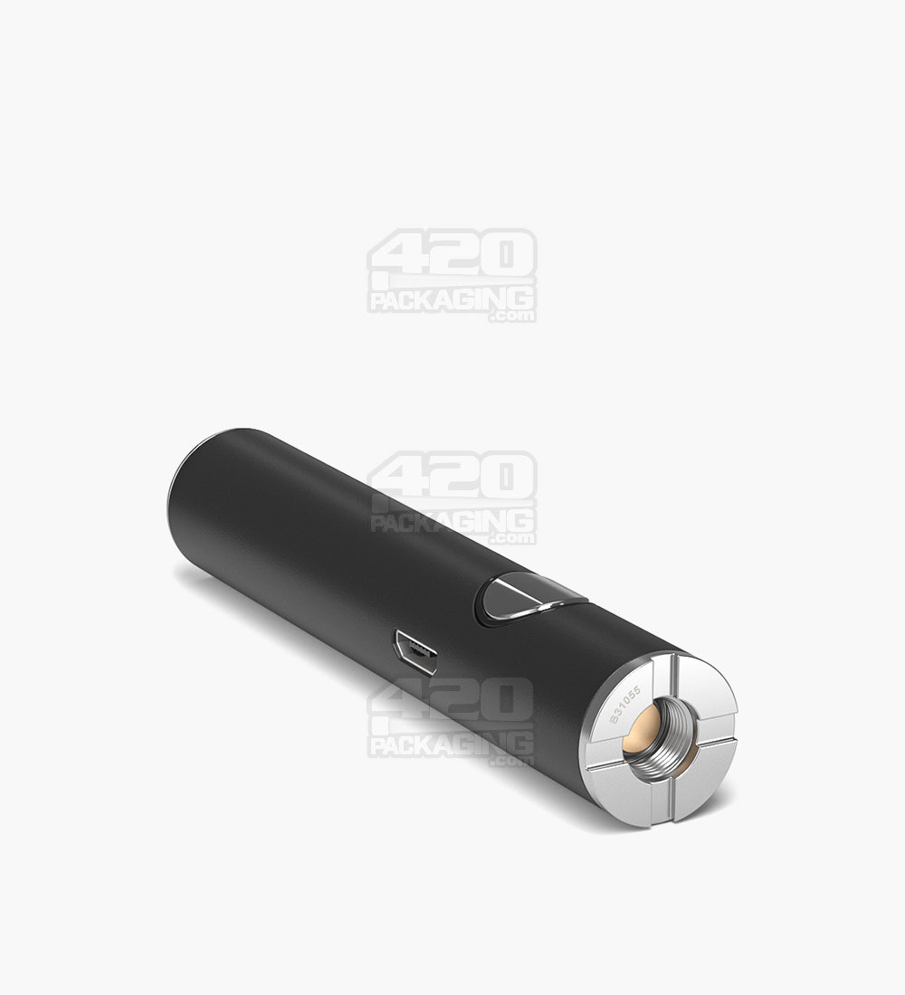 RAE | Nova Variable Voltage Soft Touch Rechargeable Ultra Cart Vape Battery | 310mAh - Black - 100 Count