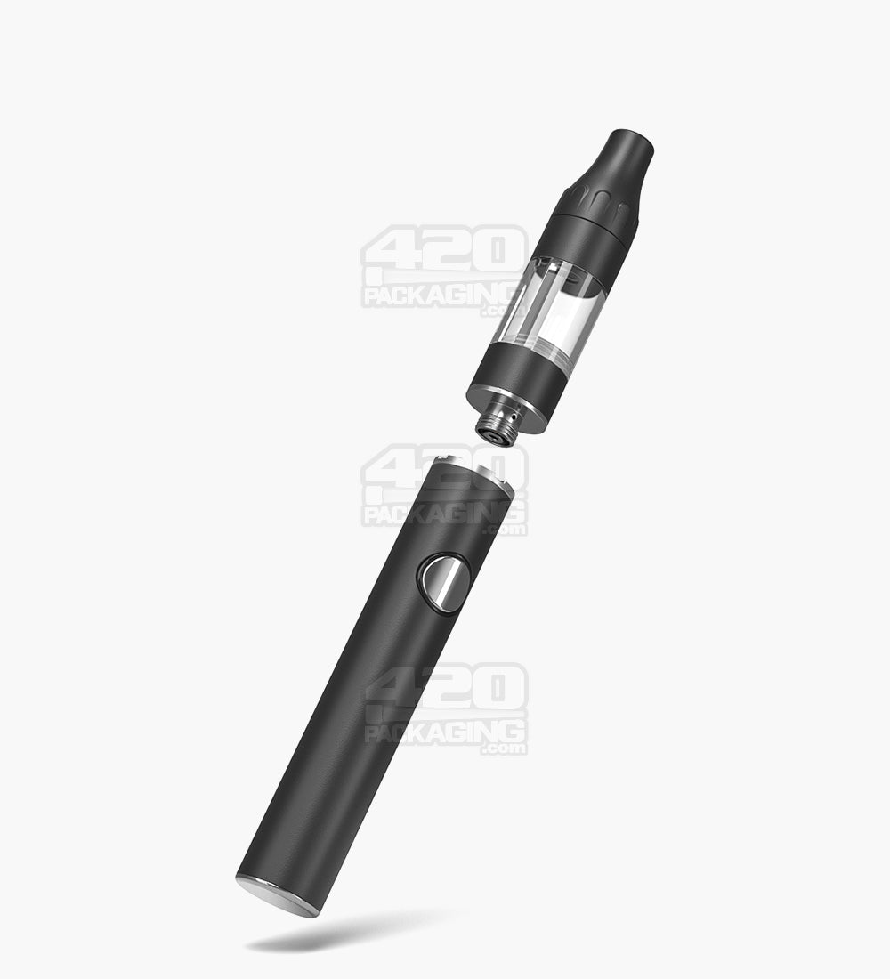 RAE | Nova Variable Voltage Soft Touch Rechargeable Ultra Cart Vape Battery | 310mAh - Black - 100 Count
