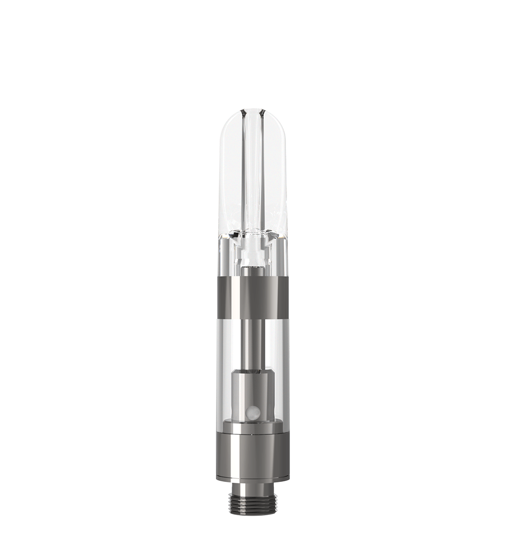 CCELL M6T-SE Therma Plastic Vape Cartridge with Clear Barrel Plastic Mouthpiece | 0.5mL - Snap Fit | Sample