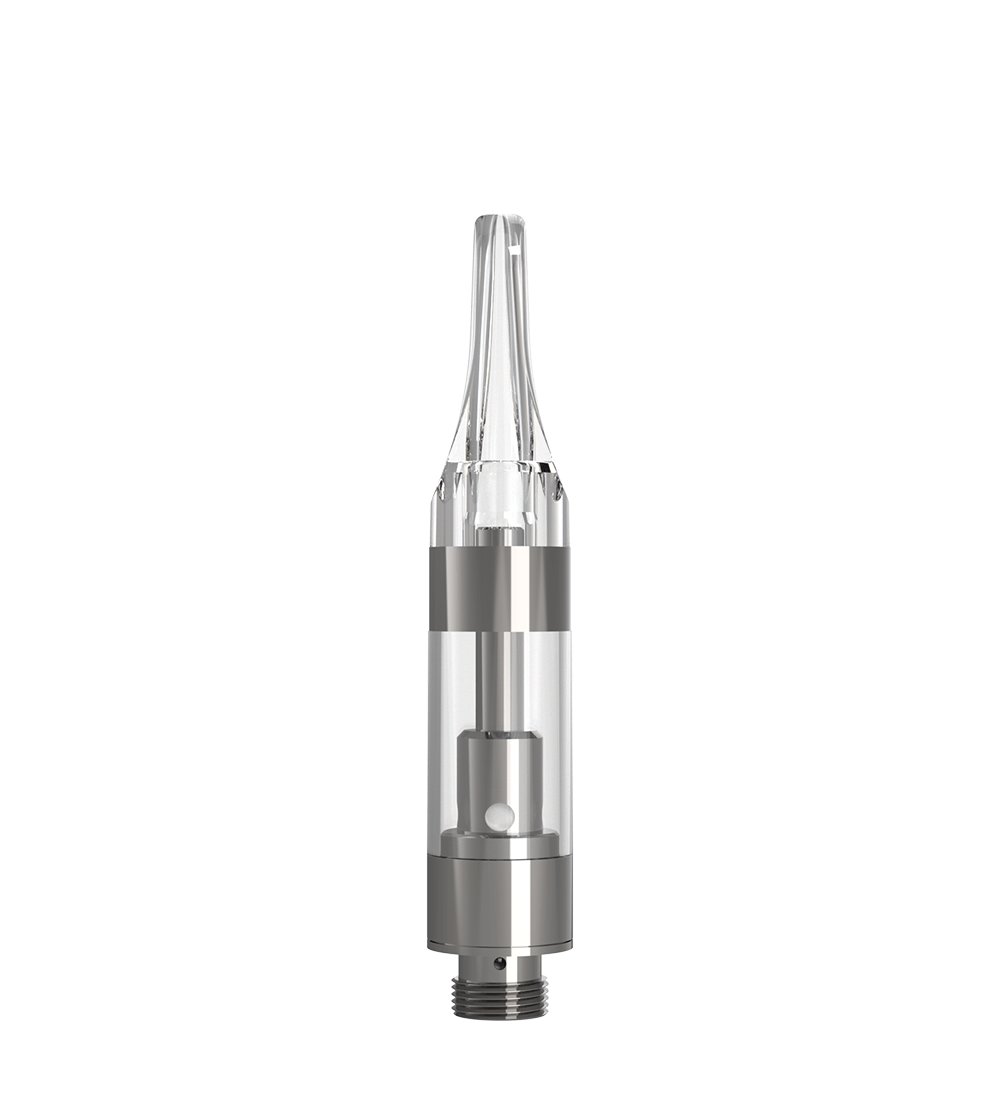 CCELL M6T - SE Therma Plastic Vape Cartridge 0.5ml w/ Snap Fit Clear Barrel Plastic Mouthpiece Connection 100/Box - 3