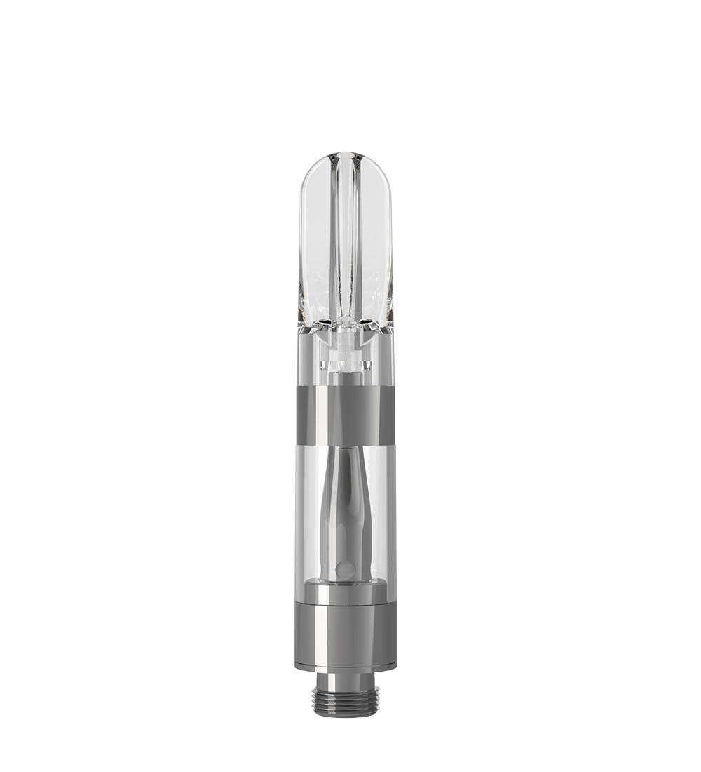 CCELL M6T-EVO Therma Plastic Vape Cartridge with Clear Barrel Plastic Mouthpiece | 0.5mL - Snap Fit | Sample