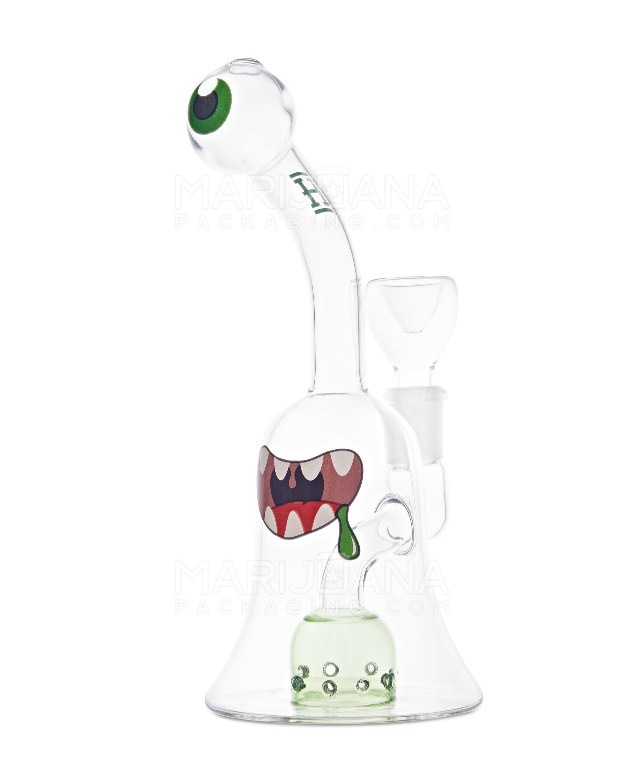 HEMPER | HiClops Monster Glass Water Pipe | 7.5in Tall - 14mm Bowl - Assorted