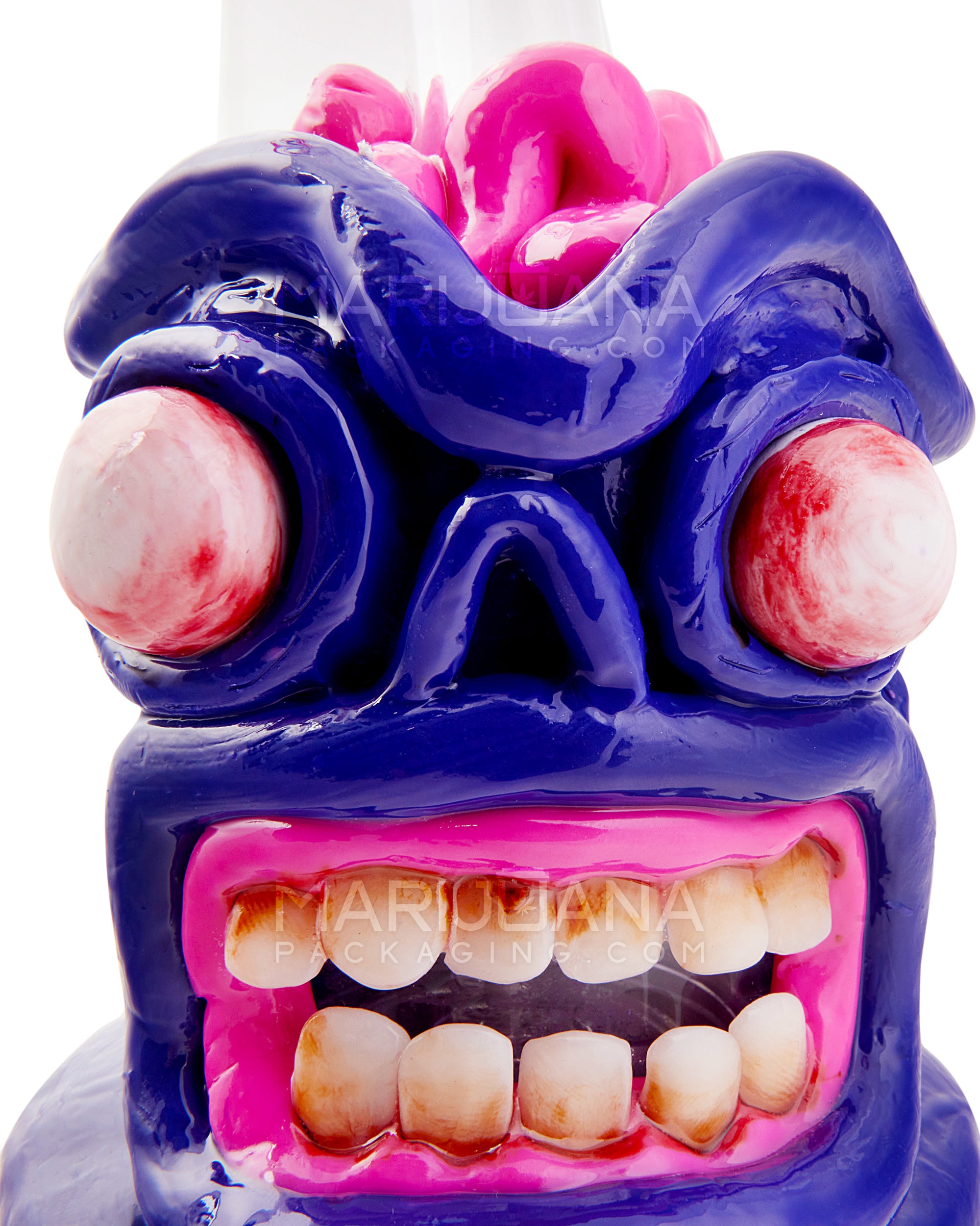 Monster Zombie Brain Water Pipe | 7in Tall - 14mm Bowl - Assorted