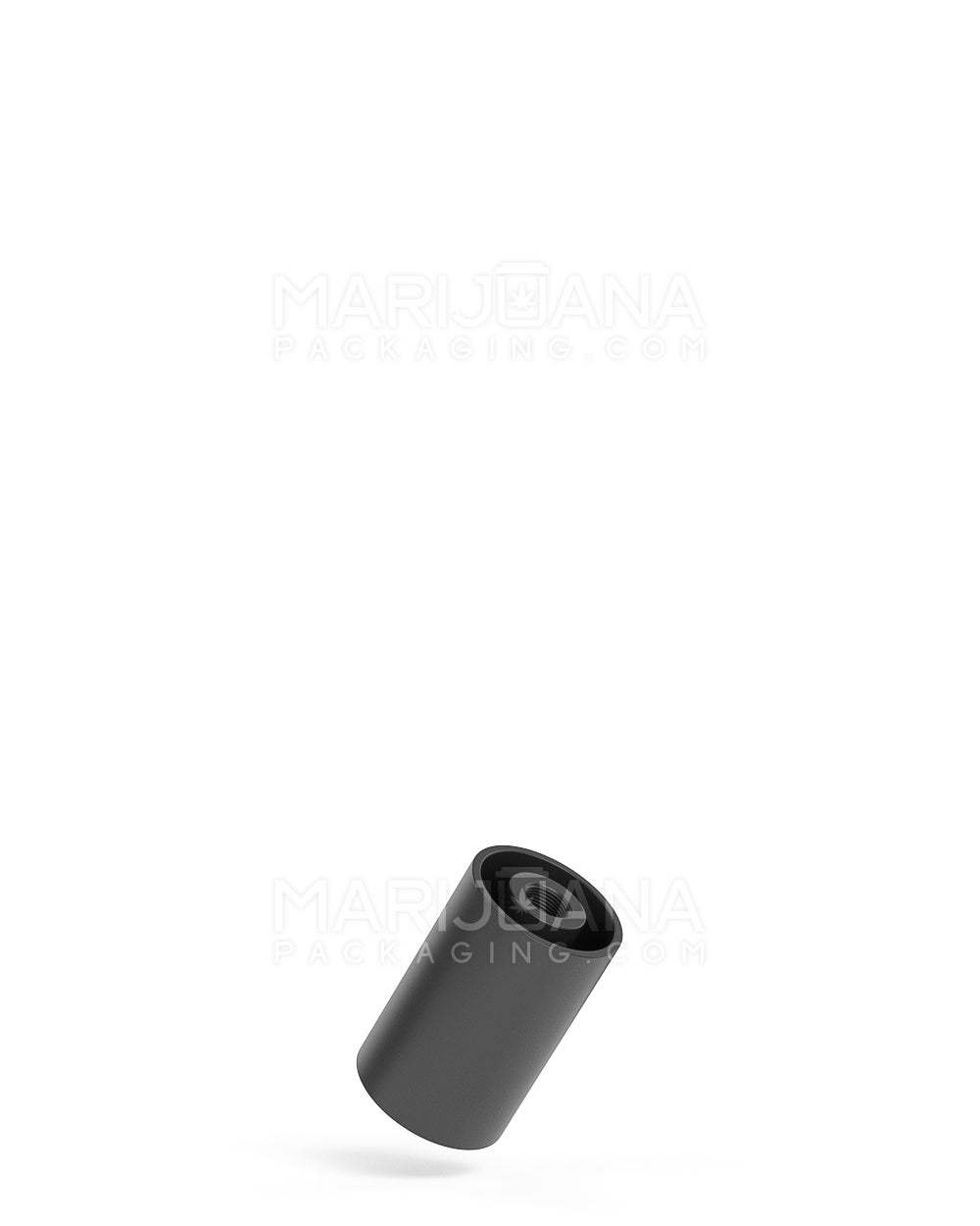 POLLEN GEAR | Five10 Child Resistant Flat Vape Cartridge Tube Base | 35mm - Matte Black - 1400 Count - 1