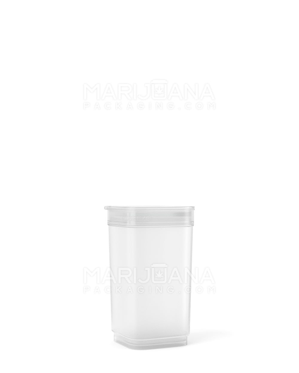 POLLEN GEAR | Child Resistant 100% Recyclable Transparent Clear Pop Box Pop Top Bottles | 20dr - 3.5g - 590 Count