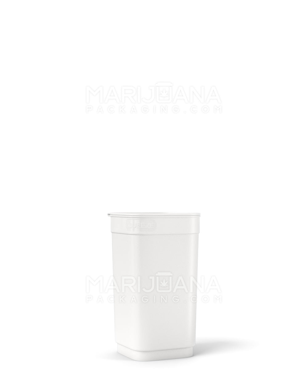 POLLEN GEAR | Child Resistant 100% Recyclable Opaque White Pop Box Pop Top Bottles | 20dr - 3.5g - 590 Count
