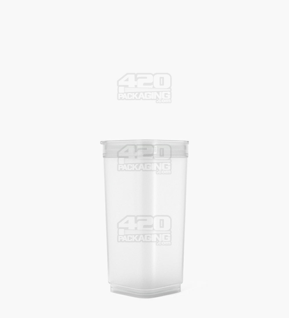 POLLEN GEAR | Child Resistant 100% Recyclable Transparent Clear Pop Box Pop Top Bottles | 30dr - 7g - 373 Count