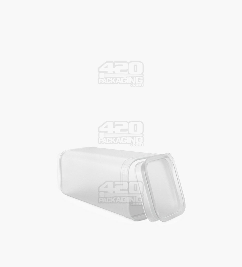 POLLEN GEAR | Child Resistant 100% Recyclable Transparent Clear Pop Box Pop Top Bottles | 30dr - 7g - 373 Count