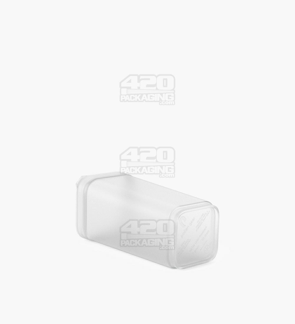 POLLEN GEAR | Child Resistant 100% Recyclable Transparent Clear Pop Box Pop Top Bottles | 30dr - 7g - 373 Count