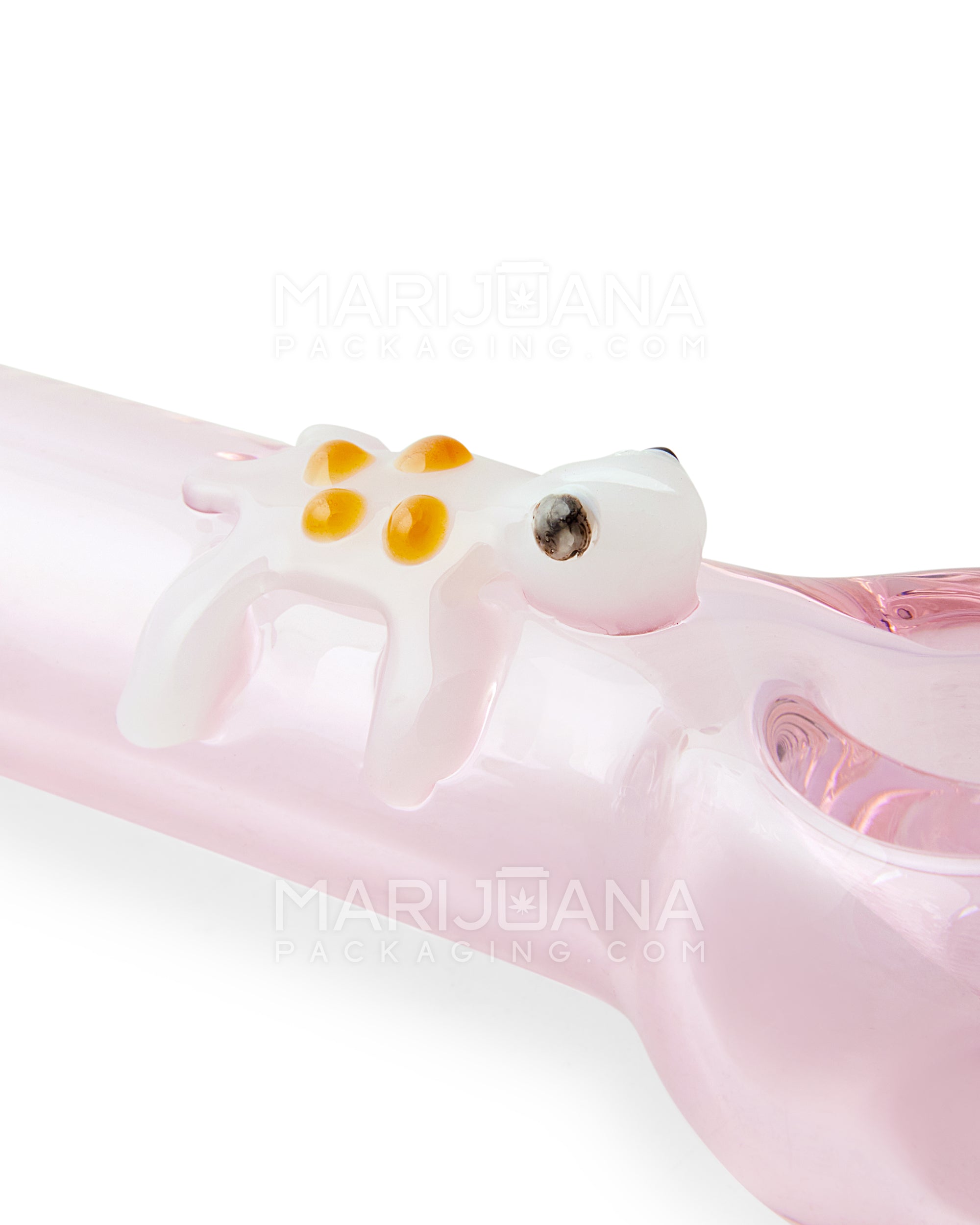 Color Turtle Spoon Hand Pipe | 5.25in Long - Glass - Assorted