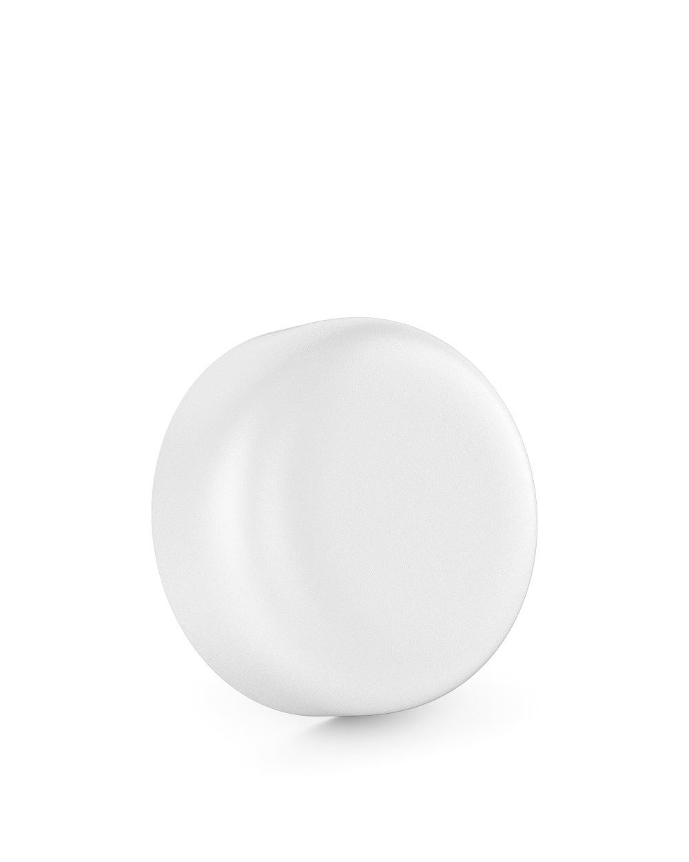 Child Resistant | Dome Push Down & Turn Plastic Caps w/ Foam Liner | 53mm - Matte White - 120 Count