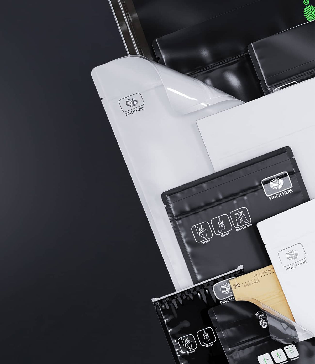 Various Mylar Bags