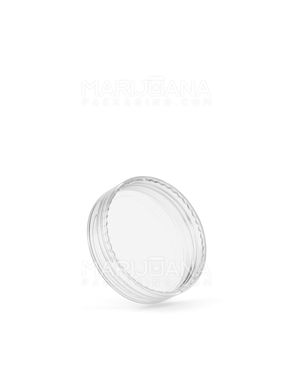 Clear Concentrate Containers w/ Screw Top Cap & White Silicone Insert | 10mL - Plastic - 100 Count