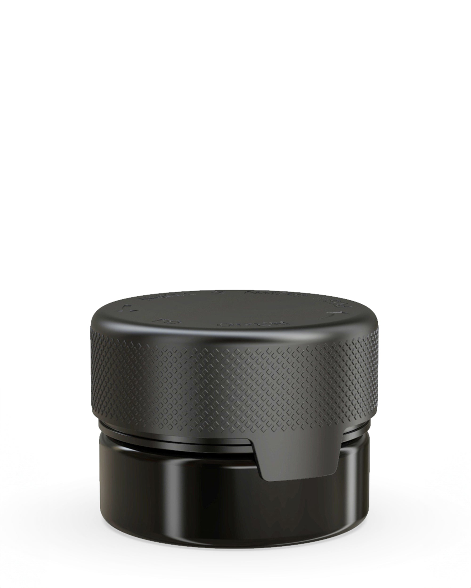 CHUBBY GORILLA | Child Resistant Black Plastic Aviator Container w/ Black Cap | 30mL - 1oz - 500 Count