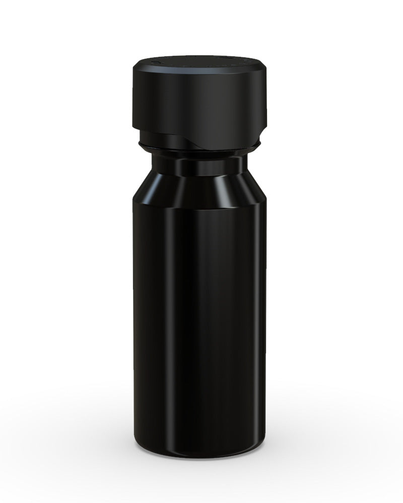 CHUBBY GORILLA | Child Resistant Aviator Shot Bottles Black | 60mL - w/ Black Lid - 500 Count