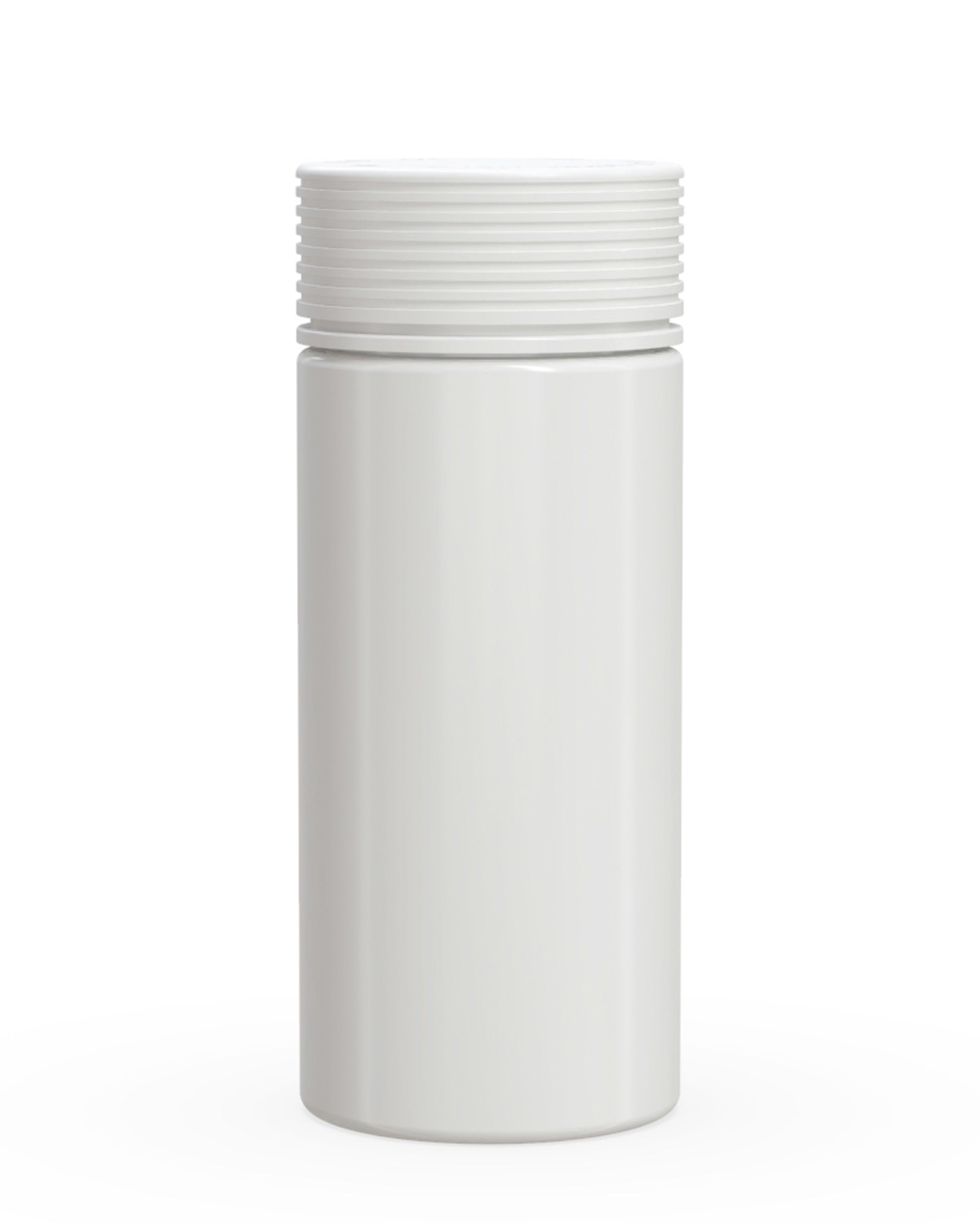 8oz Chubby Gorilla Spiral Plastic Jars with White Cap