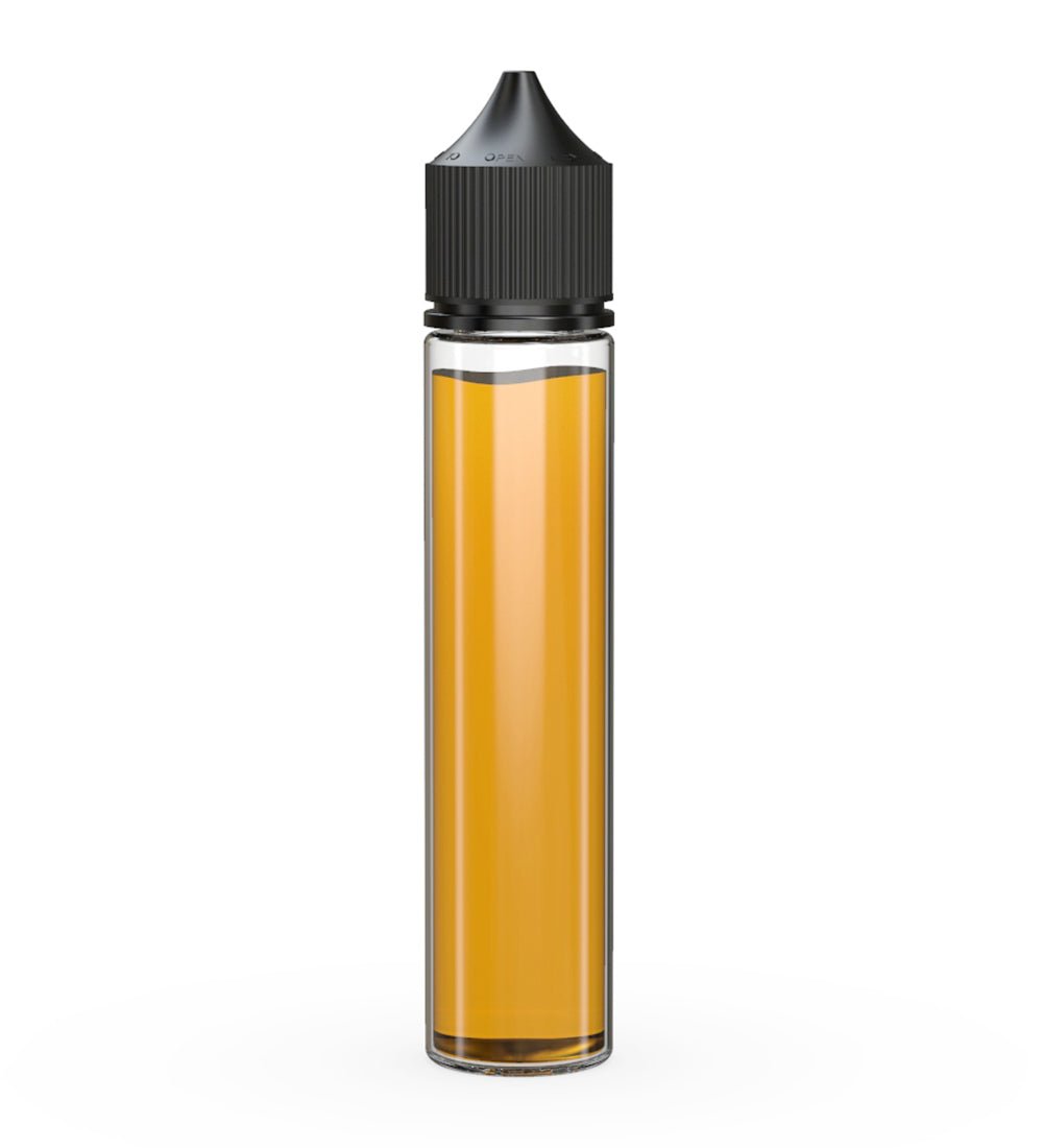 75mL Chubby Gorilla Clear Child Resistant PET Unicorn Dropper Bottles w/ Black Closure 500/Box - 3