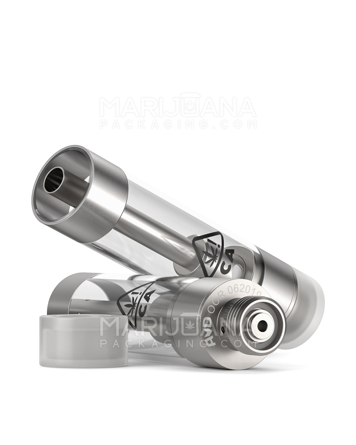 AVD California Universal Symbol | Plastic Vape Cartridge with 2mm Aperture | 1mL - Press On - 1200 Count