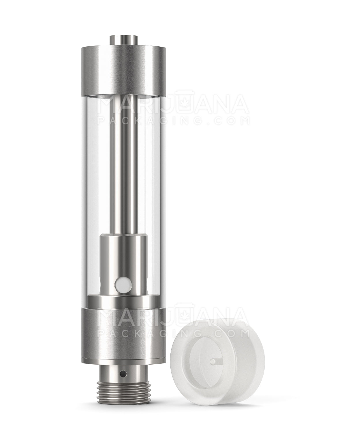 AVD | Plastic Vape Cartridge with 2mm Aperture | 1mL - Press On - 1200 Count