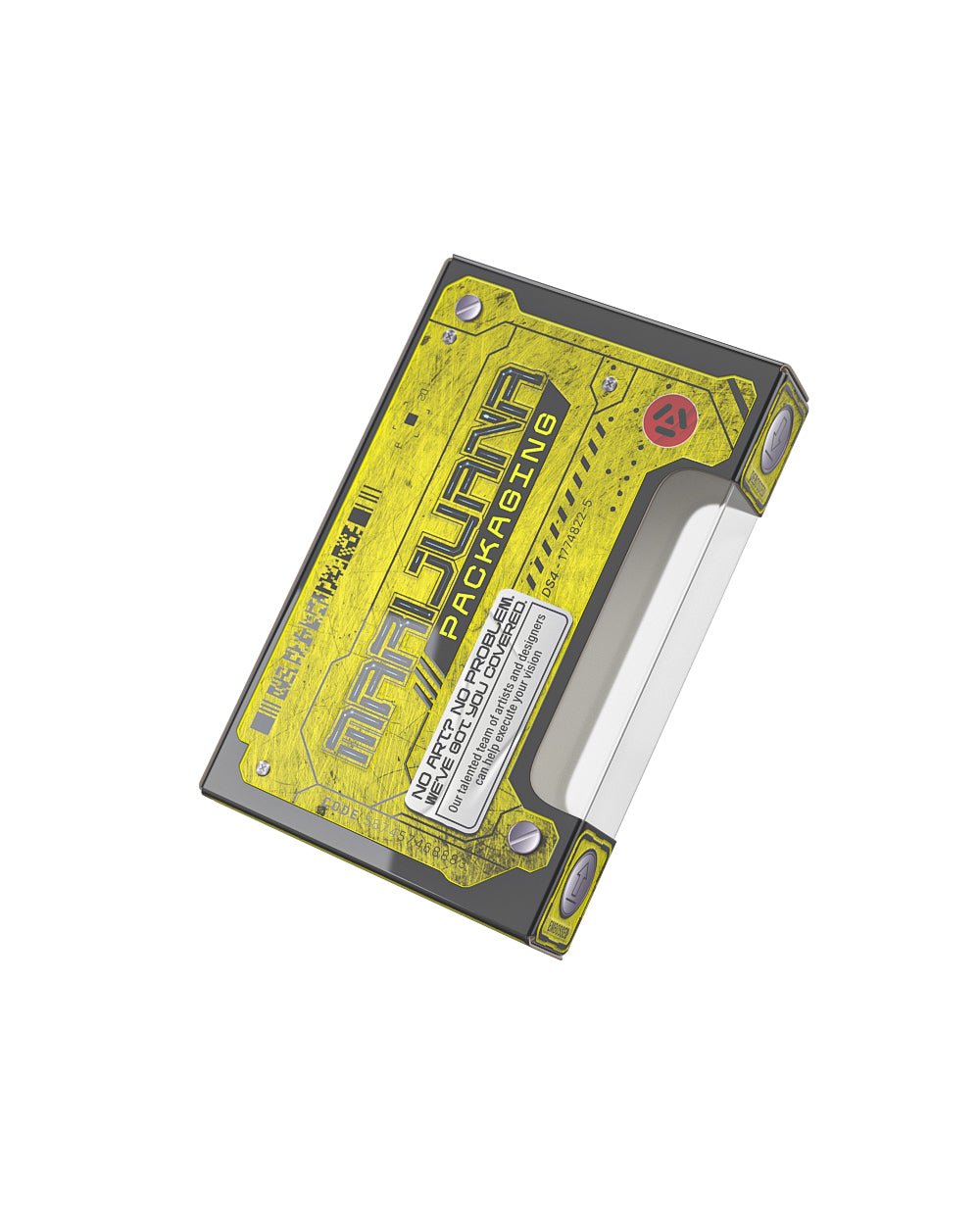 Custom Branded Cartridge Paper Slide Box w/ Display Window - 1