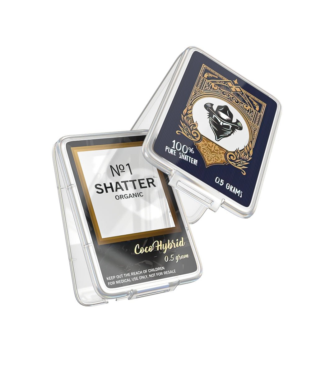 Custom Branded Shatter Container - 1