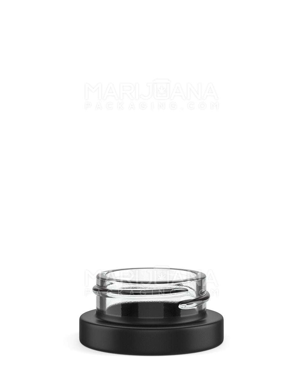 Matte Black Glass Concentrate Containers | 38mm - 9mL | Sample