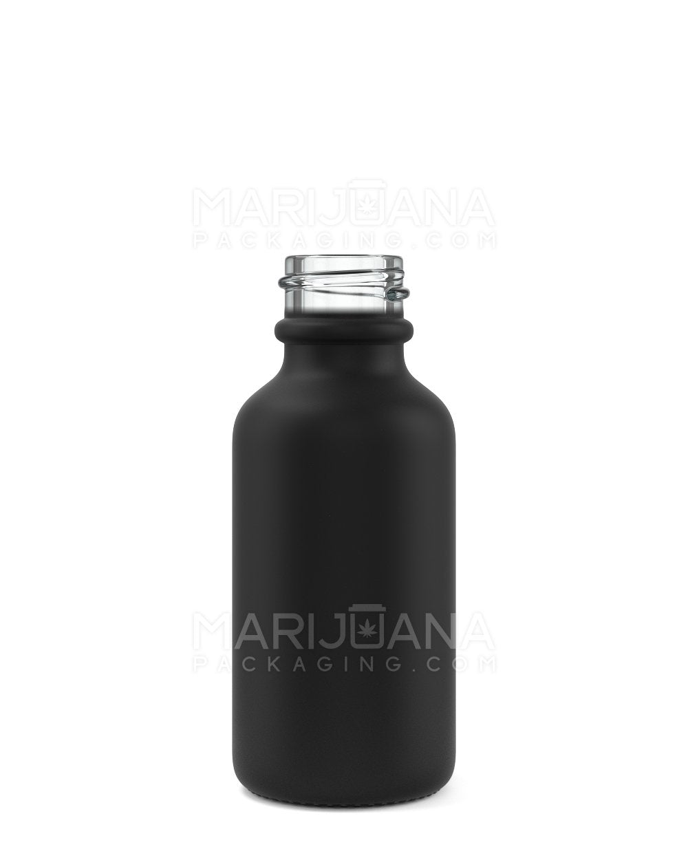 Glass Tincture Bottles | 1oz - Matte Black | Sample