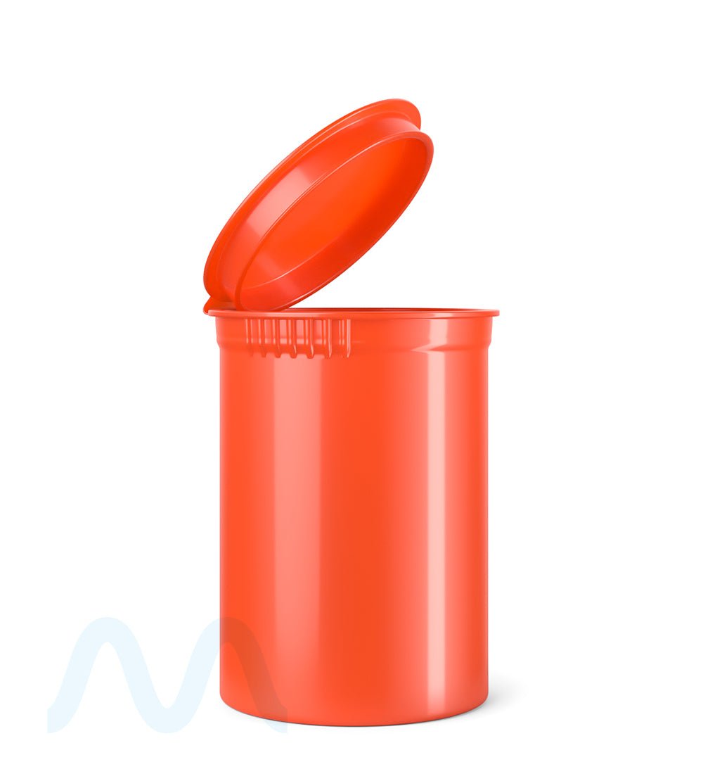 Child Resistant Opaque Strawberry Pop Top PCR Bottles | 30dr - 7g | Sample